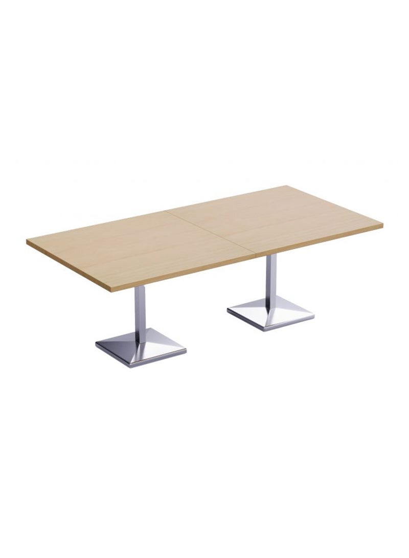 Mahmayi Mahmayi Ristoran 500PE-240 8 Seater Square Modular Pantry Table Oak  - Image 1