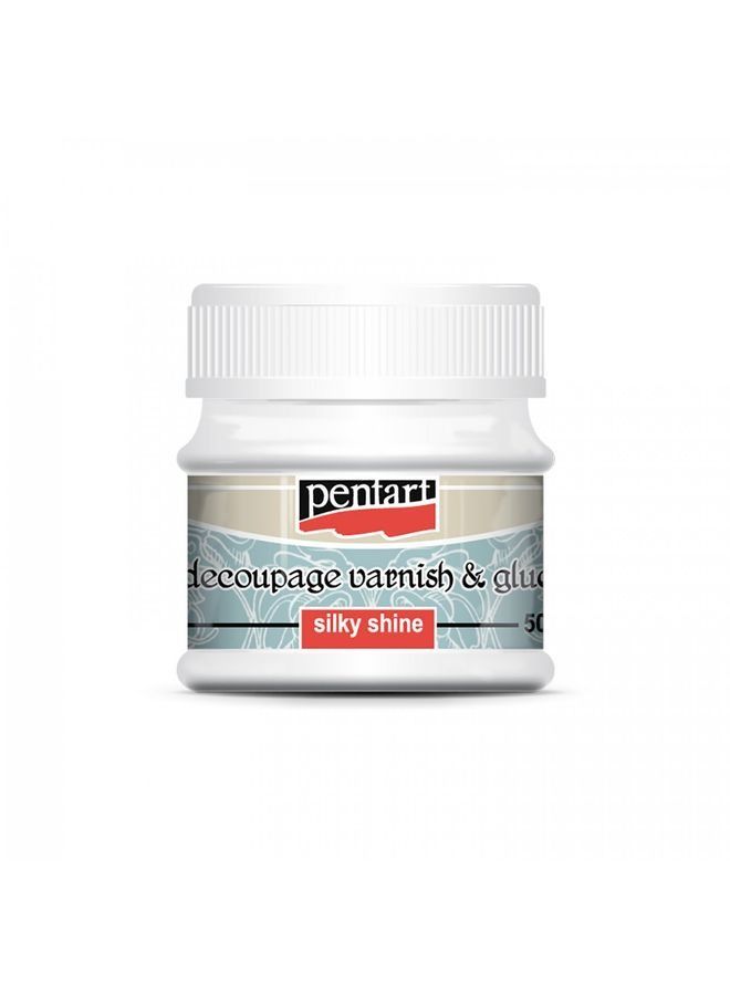 Pentart Decoupage Varnish And Glue Silky Shine 50ml