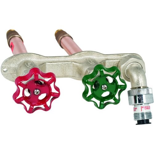 Prier C-108D08 8-Inch Hot and Cold Mixing Hydrant with 1/2-Inch MPT and 1/2-Inch SWT - Image 1