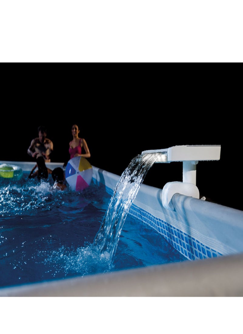 INTEX Multi-Color LED Waterfall Cascade Pool Light  - Image 4