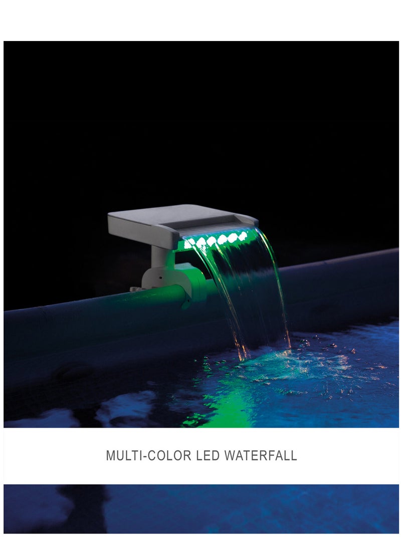 INTEX Multi-Color LED Waterfall Cascade Pool Light  - Image 5
