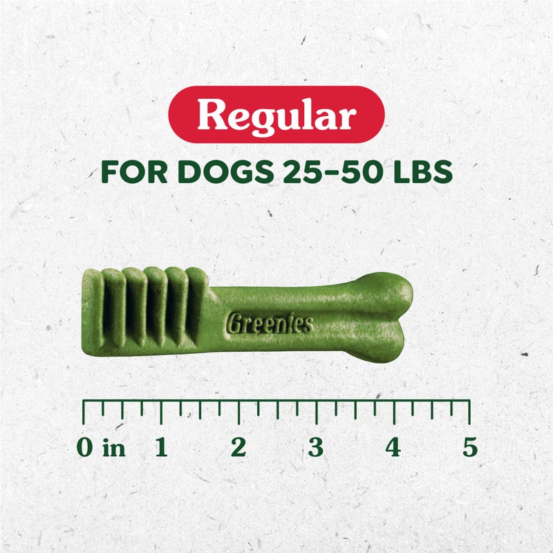 Greenies Original Regular Dental Dog Treats, 54 oz. Pack (54 Treats) - Image 2