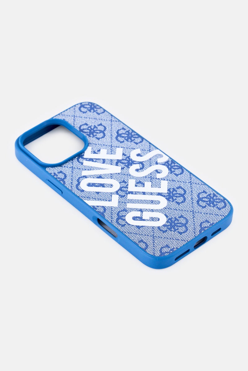 GUESS حافظة حماية بشعار علامة آيفون 16 برو ماكس، متعددة الألوان - Image 4