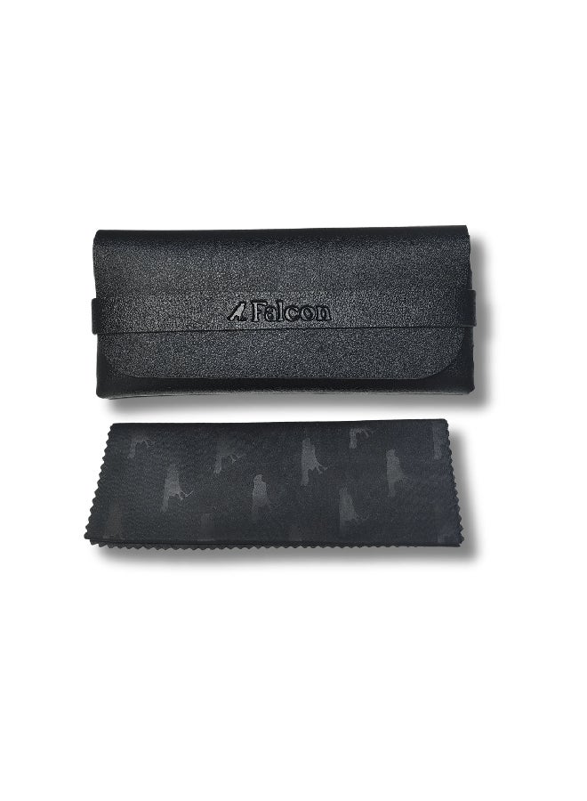 Falcon Square  Mens Titanium Optical Frame - Image 3