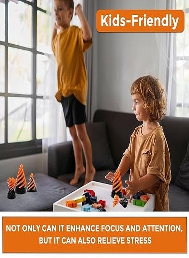 SHOPECOM Impossible Cone Fidget Toy Premium Sensory Toys for Kids Innovative Fidget Toys for Stress Relief and Focus Children Toys Birthday Gift for Boys Girls Summer Fun Creative Activity Playset - Image 5