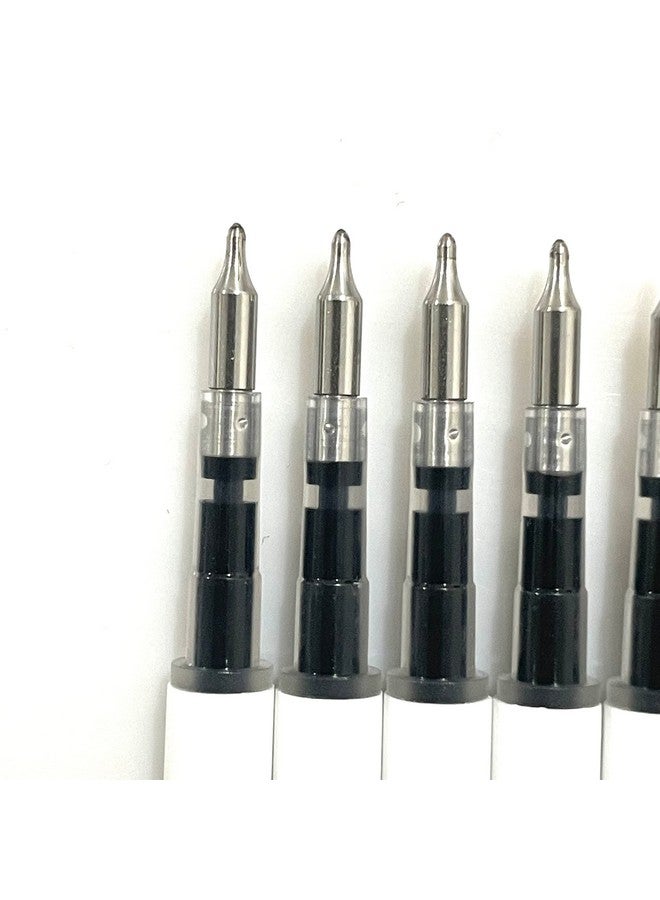 sencoo 10 Pack 0.5 Mm Black Gel Ink Pen Replace Refills Retractable Roller Ball Pen Refills - Image 4