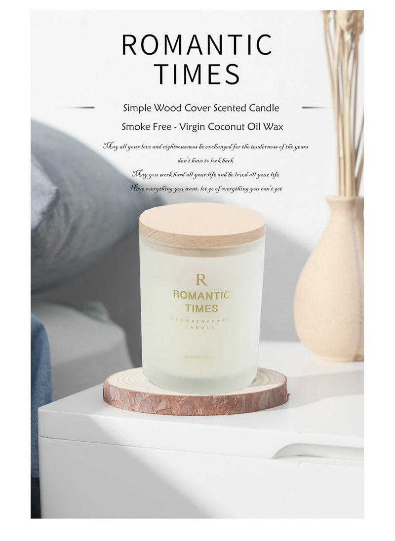 ROMANTIC TIMES - Essential Oil Scented Candle Household Soy Wax Scented Mosquito Repellent Gift Scented Candle - Image 1