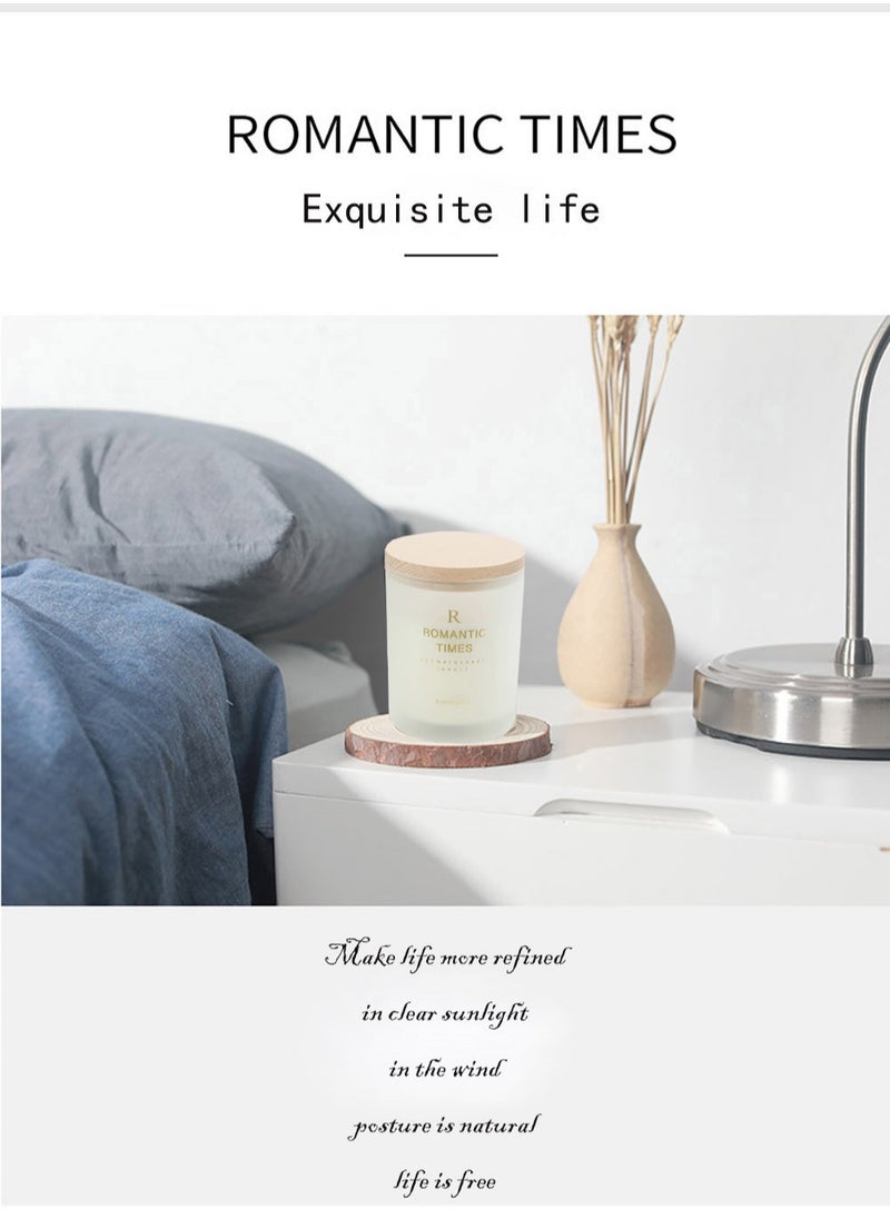 ROMANTIC TIMES - Essential Oil Scented Candle Household Soy Wax Scented Mosquito Repellent Gift Scented Candle - Image 1