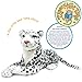 TigerHart Sinovia The Snow Leopard 17 Inch Stuffed Animal Plush Snow Cat - Image 4