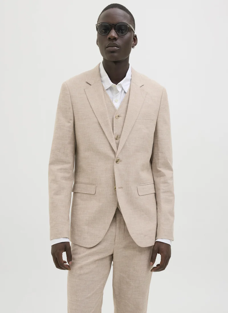 Single Breasted Slim Fit Blazers