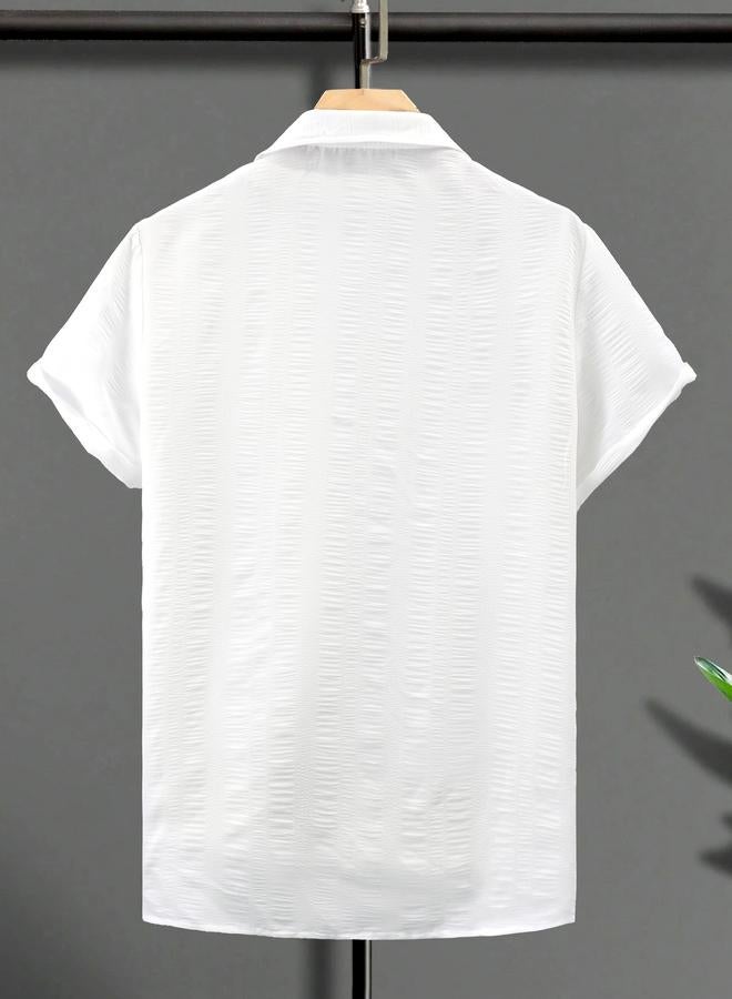 Take Two Men Textured Casual Shirt - Image 2