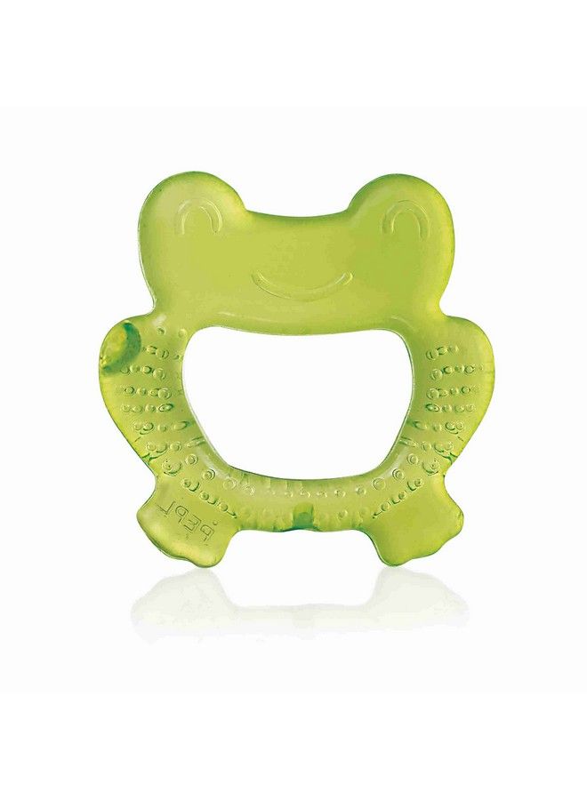 Beebaby Frog Teethers For 6 To 3 Months Bpa Free. Cooling Water Filled Baby Teether Soft Teething Toy For Babies With Carry Case Soothes Gums And Easy To Grip (6 Months+) (Froggreen) - Image 1