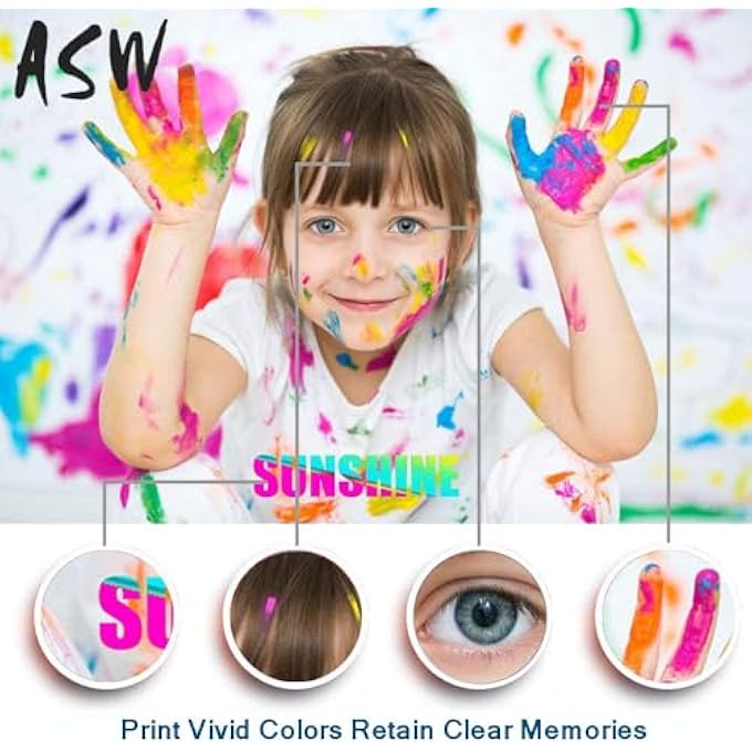 ASW COMPATIBLE INK CARTRIDGE REPLACEMENT FOR BROTHER LC-103XL LC103XL LC103 XL USED FOR MFC J245 J285DW J4310DW J4410DW J450DW J4510DW J4610DW J4710DW J470DW (9 PACK) - Image 3