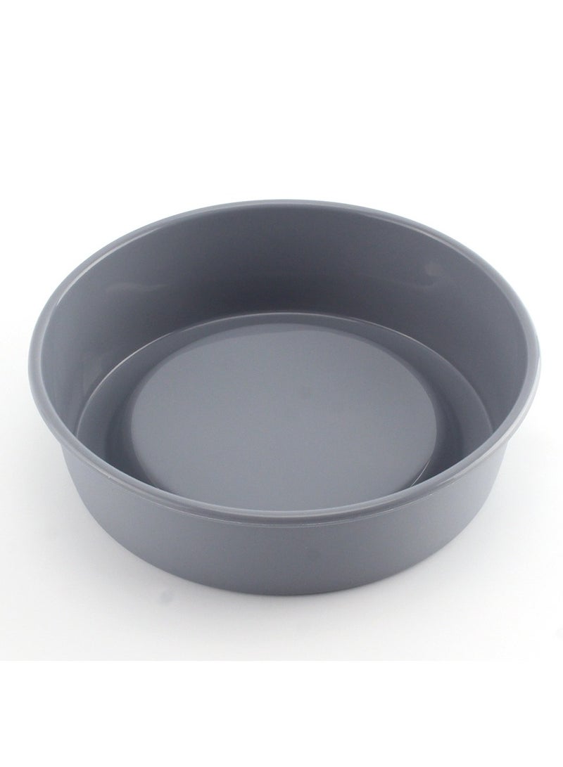 8.6 high temperature resistant reusable Chiffon mousse round silicone baking pan Household baking tools Cake mold ash