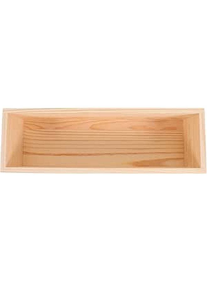 Valiclud 6 Compartment Bamboo Drawer Organizer Storage Box For Silverware Utensils Cutlery Kitchen Cabinet Dividers - Image 1