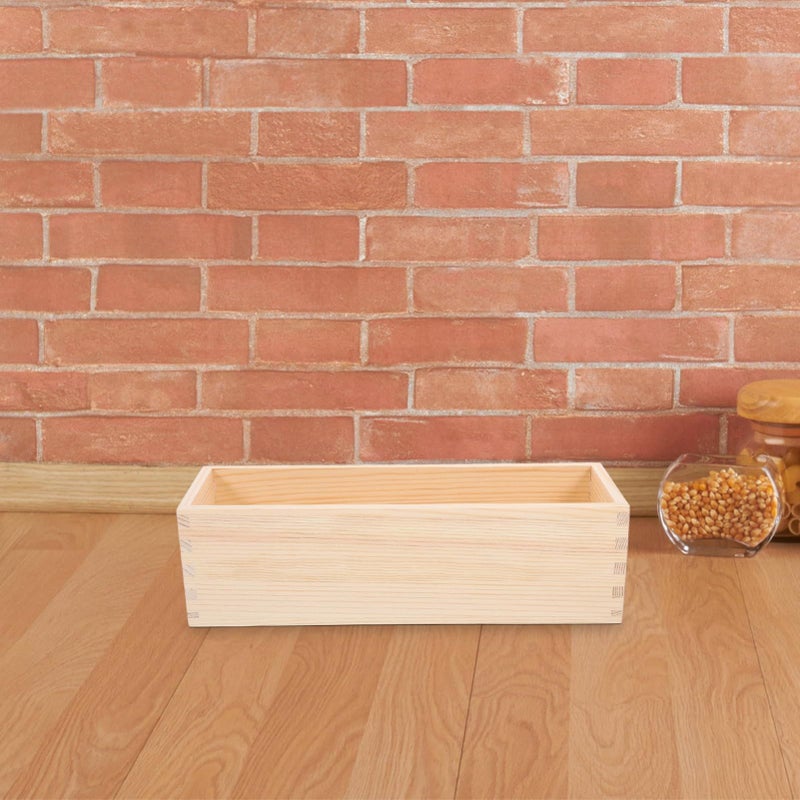 Valiclud 6 Compartment Bamboo Drawer Organizer Storage Box For Silverware Utensils Cutlery Kitchen Cabinet Dividers - Image 5