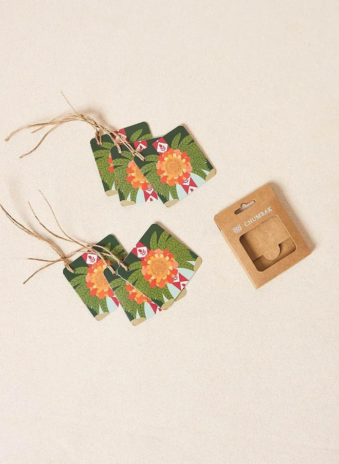 Chumbak Royal Tuskar Gift Tags, Set of 6