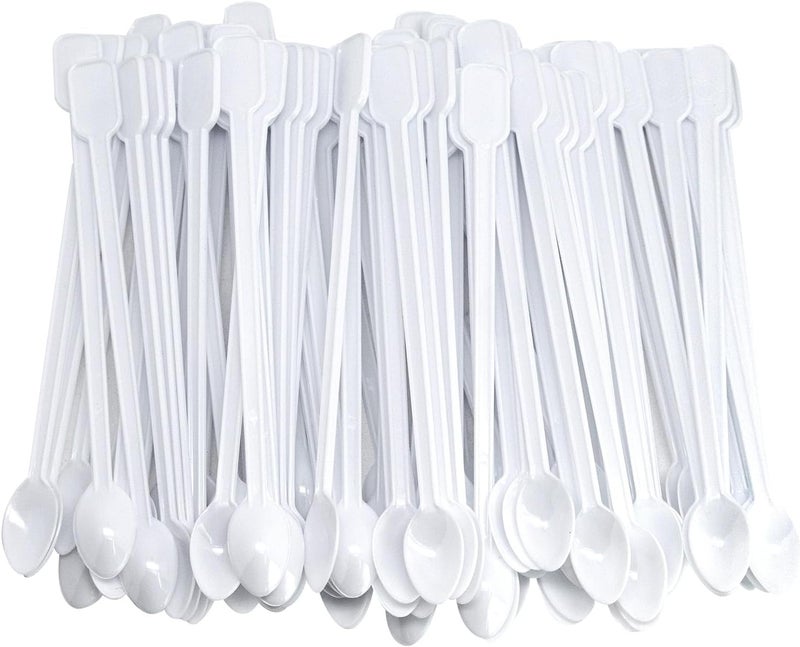 Surf turtle coffee stir sticks 200 PCS Disposable Plastic Mini Coffee Spoon,Tea Spoon - Image 1