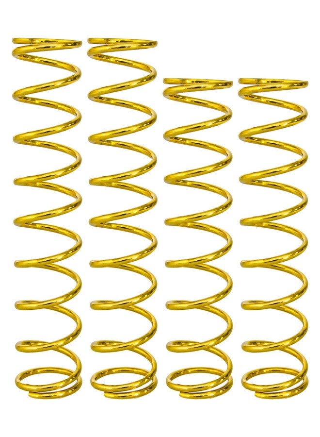 LRFHL 4PCS Gold RC Shock Springs 2.0mm for Arrma 1/8 Notorious Kraton 6S - Image 1