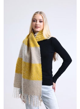 Saria Moda Saria Fashion Square Pattern Women's Shoulder Shawl 70X180  - Image 3