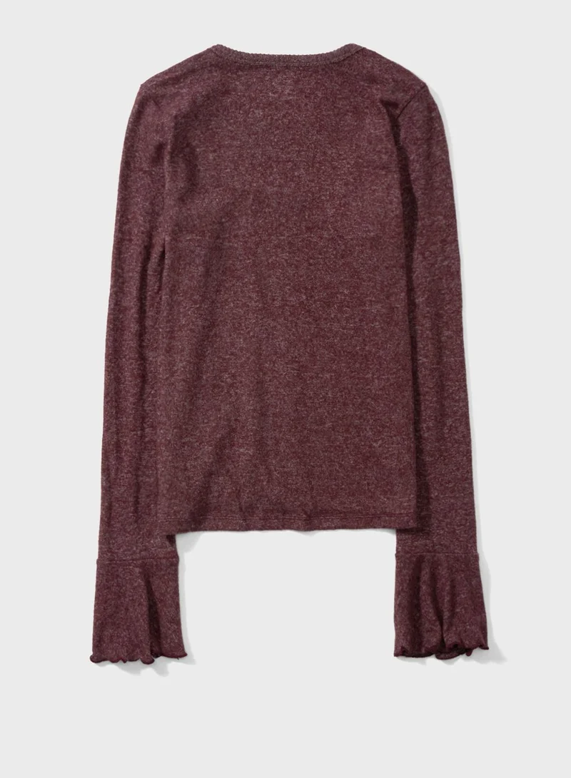 Aerie Scoop Neck Plush Top