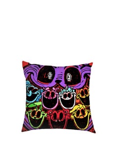 Y&D Smiling Critters Throw Pillow Covers Case Cover Square Cushion Cover Smiling Critters Cartoon peripheral,Animal Cushion Covers Pillow Case Cover for Sofa Car Bedroom Home Decor  - Image 1