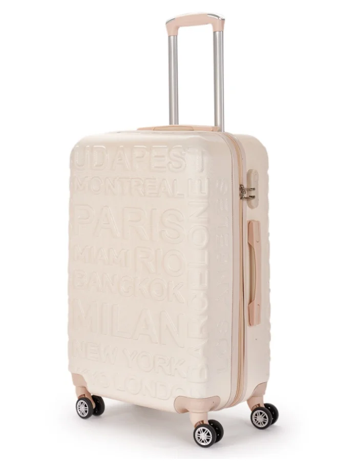 Limra Travel bag set consisting of 3 luggage bags beige