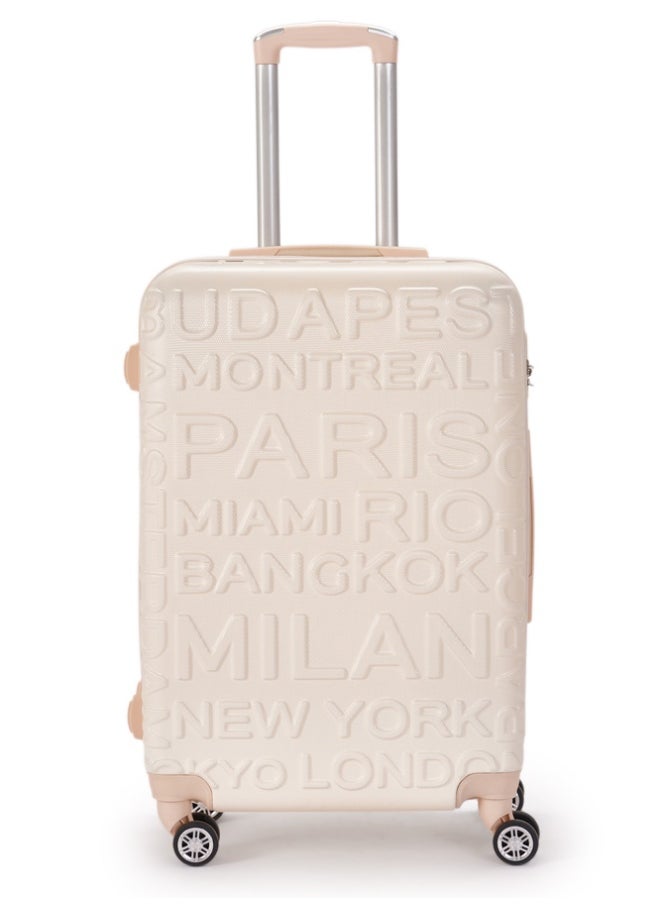 LIMRA Travel bag set consisting of 3 luggage bags beige  - Image 3