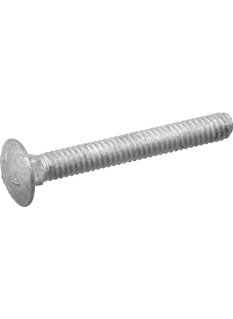 Hillman Hillman Galvanized, 3/8 x 3-Inch, 812581 Hot Dipped Carriage Bolt, Silver, 50-Pack  - Image 1