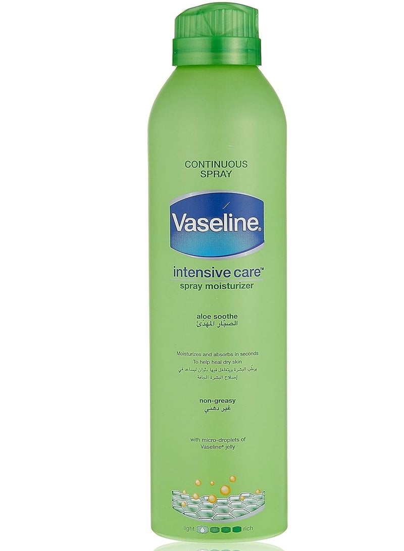 فازلين بخاخ فازلين للجسم بخلاصة الصبار، 190 غرام