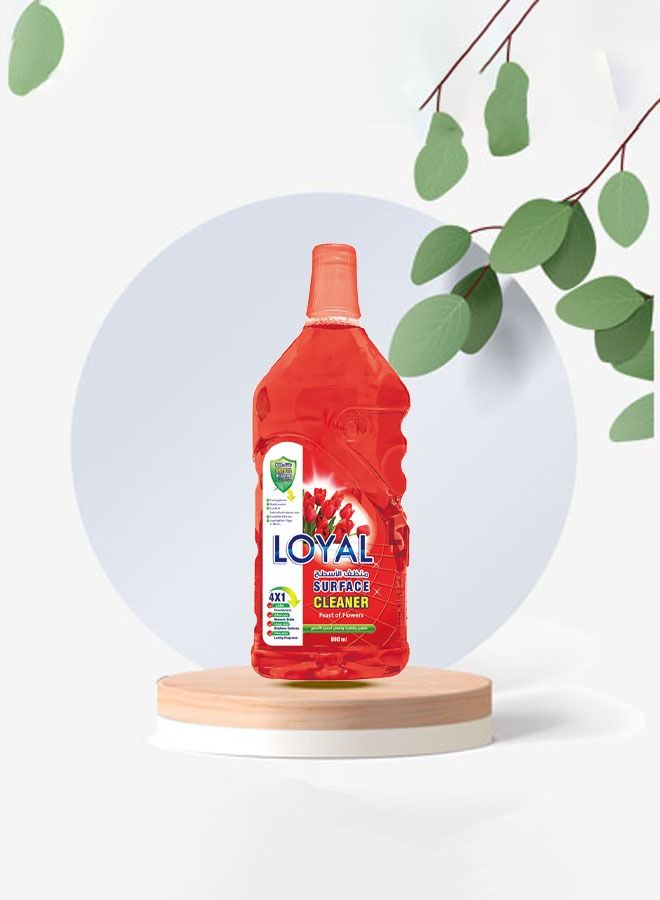 loyal Surface Cleaner Liquid/Feast of flowers/Red/2400ml/Pack of 1 - Image 2