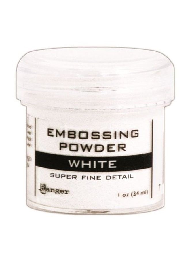 Ranger Embossing Powder, .60 oz, White 