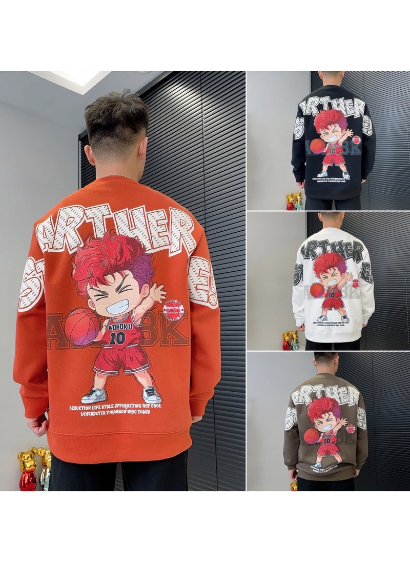 KUYING New Anime Slam Dunk Long Sleeve T-shirt  - Image 2