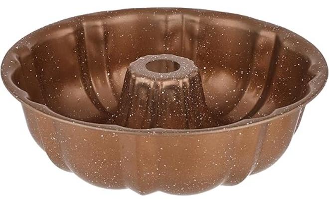 قالب كيك دائري مقاوم للالتصاق مغلق بالجرانيت- متعدد الالوان - Image 1