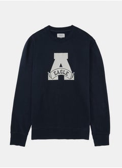 American Eagle AE Super Soft Icon Graphic Crew Neck  - Image 3