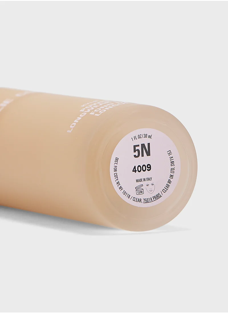 كايلي كوزماتيكس Power Plush Longwear Foundation - 5N, 30Ml