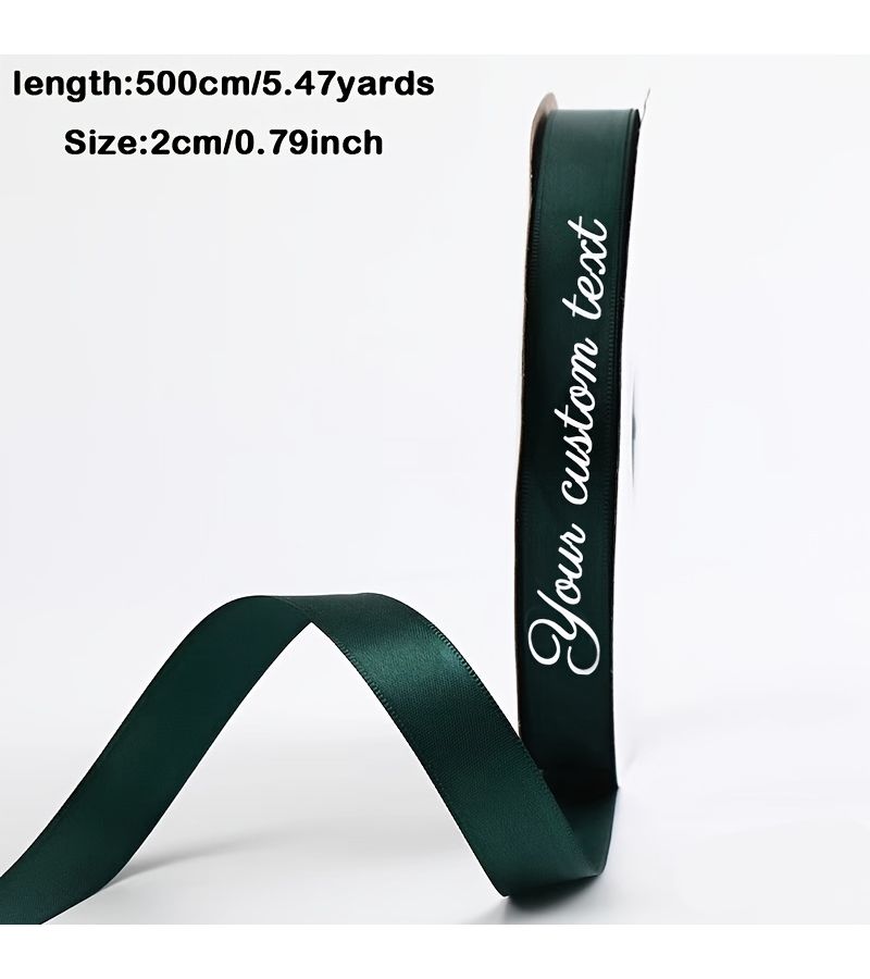 Blue Premium Hot Foil Ribbon 5.46 Yards for Christmas Gift Wrapping and DIY Wedding Decor - Image 3