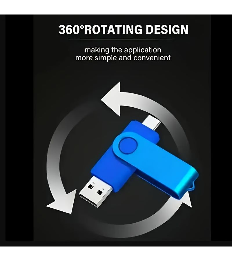 High Speed 2 In 1 USB Flash Drive 2.0 512MB Red for Phone Laptop PC Portable External Storage Data Photo Video Music Transfer Tool Fashionable Design Strong Compatibility Durable Shell Compact Size - Image 5