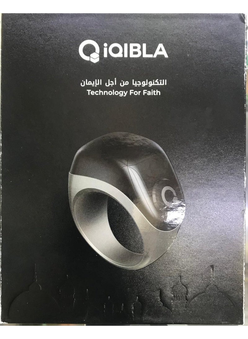 خاتم ذكر جود برو - خاتم إسلامي ذكي مع تذكيرات للصلاة، عداد تسبيح، متتبع لياقة بدنية، ومقاوم للماء IP67 - Image 2