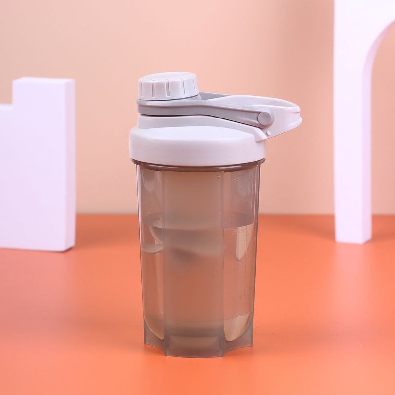 YL 500ML Plastic Cup with Seal, Fitness Water Bottle, Sports Shaker with  Handle - Image 1