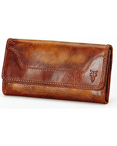 Frye Women's Melissa Wallet, Stylish Design with Holder & Slots, Compact for Purse, Cognac, One Size - Image 1