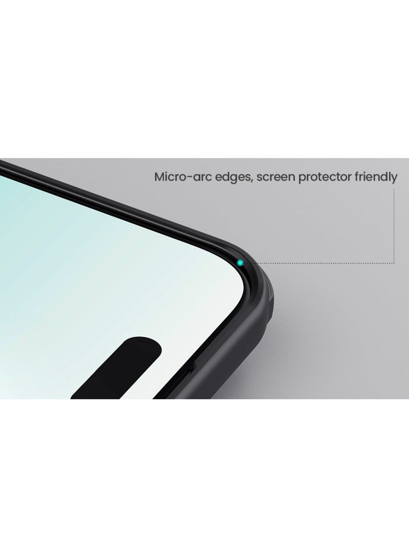 Nillkin Case Cover Super Frosted Pro  Case Anti-Scratch & Slip For Iphone 17 Pro Max (Transparent Black) - Image 5