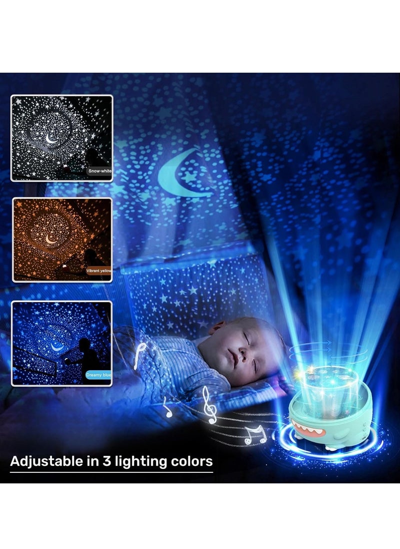 Generic Dinosaur Light For Kids, Dino Projector Baby Toy, Compact And Portable Dino Projection Night Light, Children Bedroom Decoration Projector For Babies Toddlers, (1pc, Pink)  - Image 3
