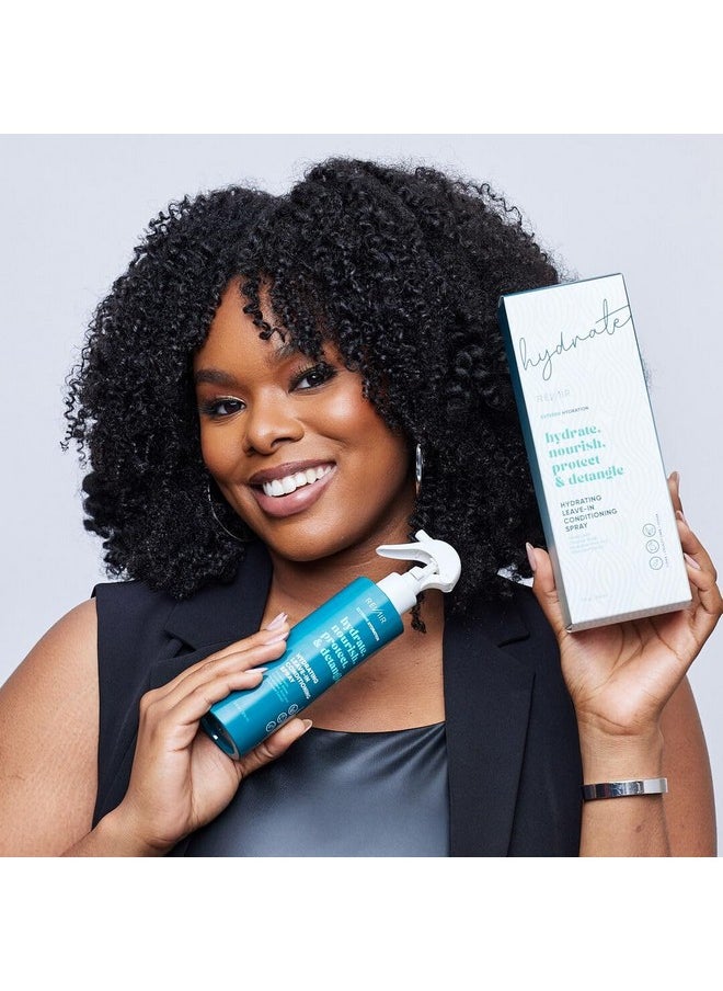REVAIR - Hydrating Leavein Conditioner Spray Crueltyfree Replenishing Leave In Conditioner Spray For Curly Hair Heat Protection & Hair Detangler Spray For Women Vegan Detangling Spray (8 Fl Oz) - Image 1