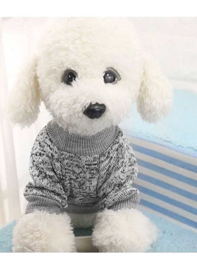 أوتاد سترة كاجوال شتوية بغطاء للرأس رمادي S - Image 5