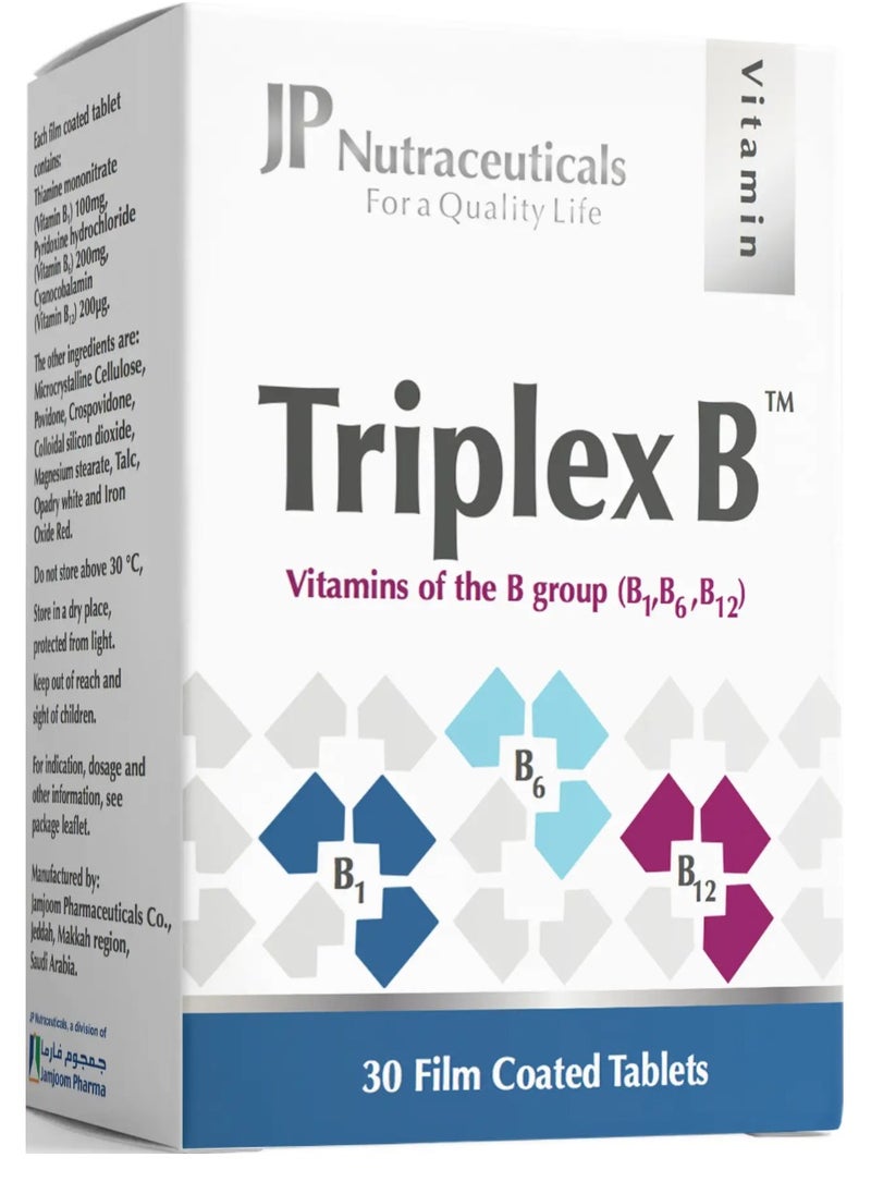 JP Neutraceuticals Triplex Vitamin B 