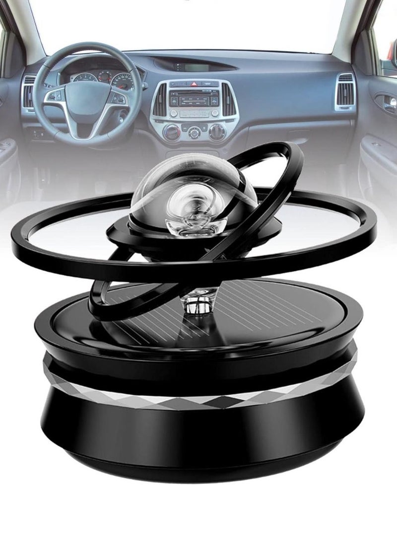 Sunshine Scent: Fashion Solar Car Air Freshener with Auto Rotate Ball Design - Image 1