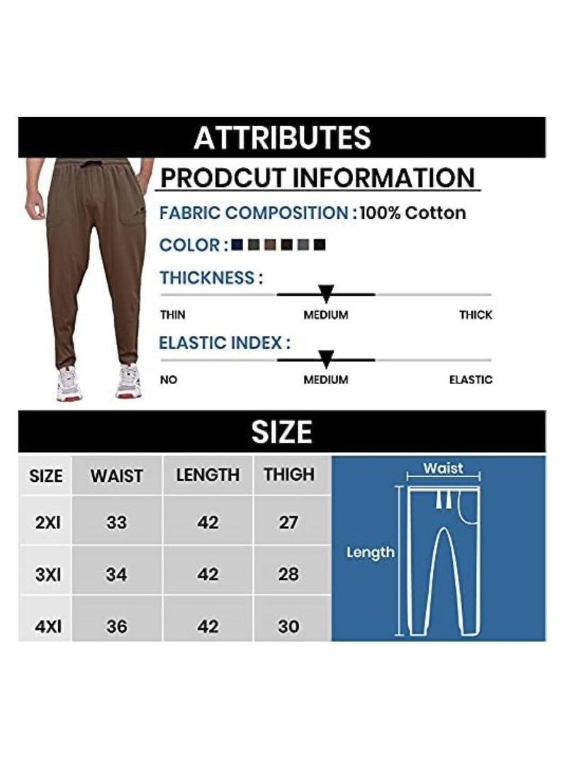 Eviking Men's Plus Size Track Pants Jogger & Comfort wear  - Image 4
