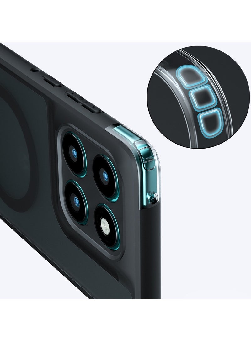 General Compatible with Moto Edge 60Pro Case Cover,Compatible with MagSafe,Compatible with Moto Edge 60Pro Built-in Magnetic Anti-Shock Cell Phone Case  - Image 4