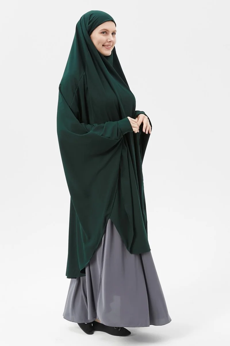 Altobeh Women's Hijab Medina Silk Sheet Top with Veil Soufflé Hijab